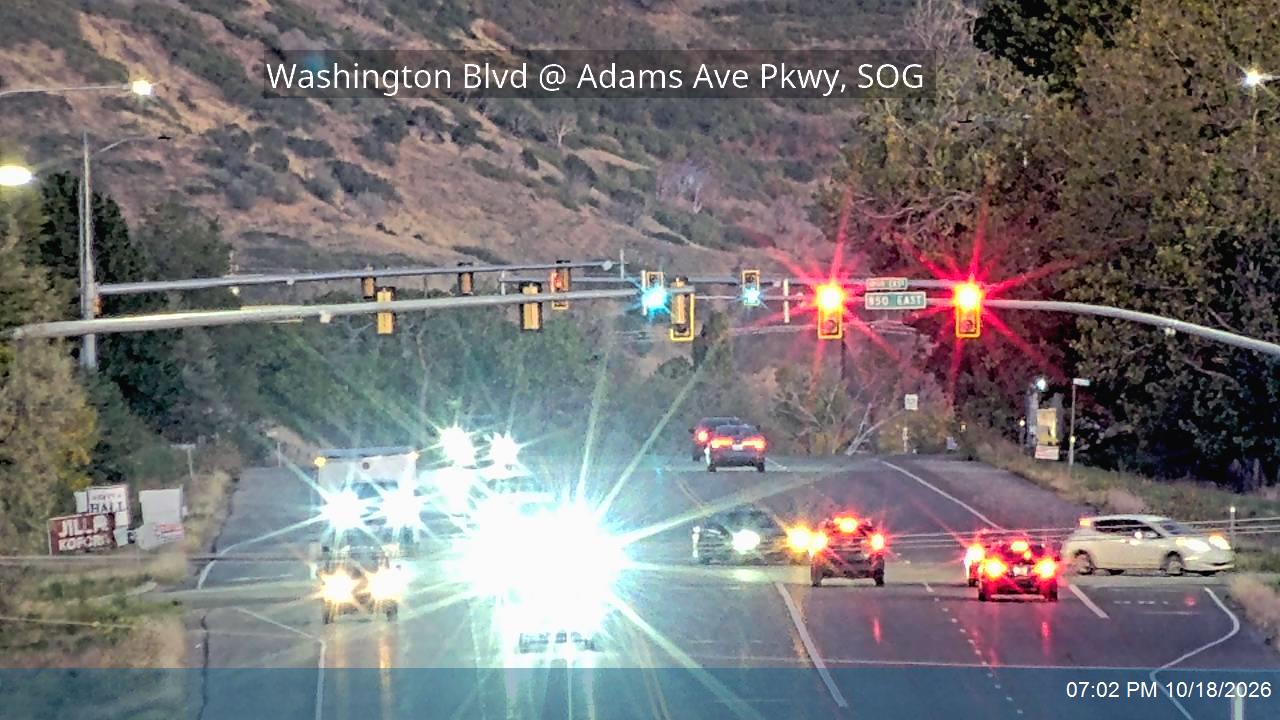 Washington Blvd / US-89 @ Adams Ave Pkwy, OGD