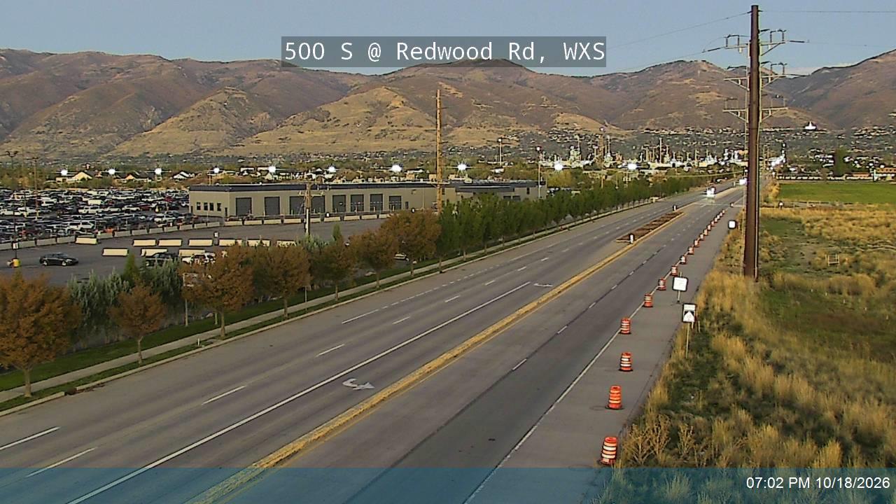 500 S @ Redwood Rd / SR-68, WXS