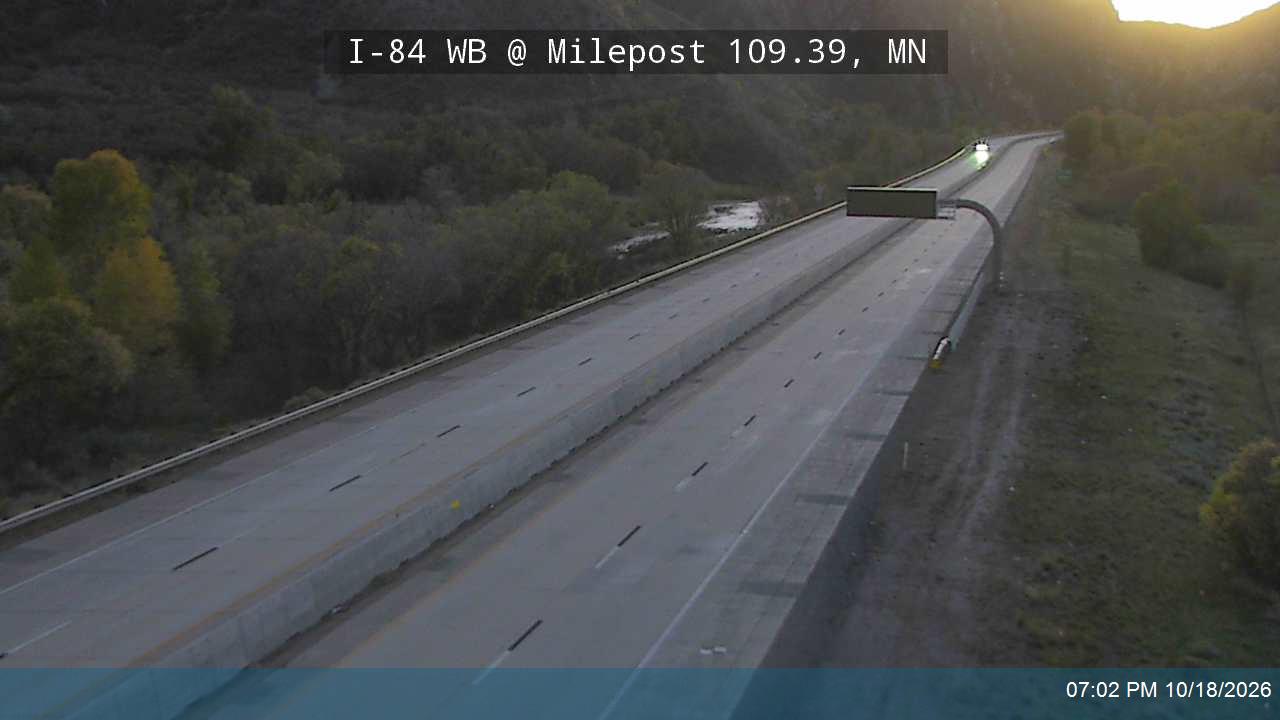 I-84 WB @ Milepost 109.39, MN