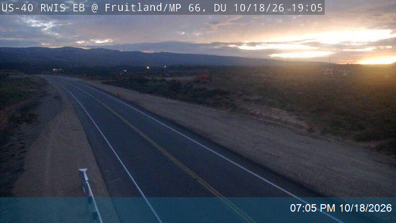 US-40 RWIS EB @ Fruitland / MP 66, DU