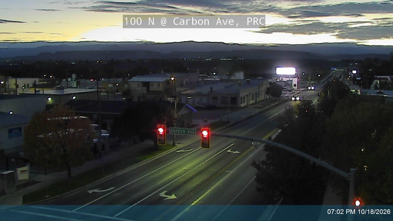 100 N / SR-55 @ Carbon Ave / SR-10, PRC