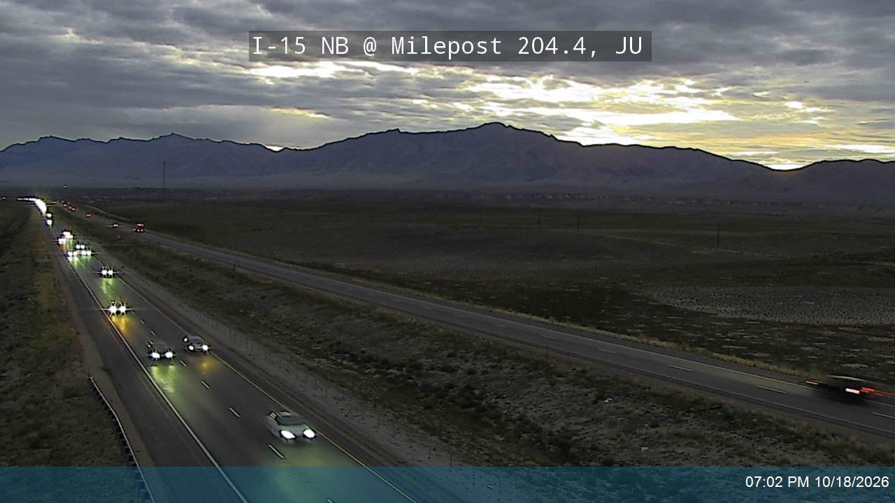 I-15 NB @ Milepost 204.4, JU