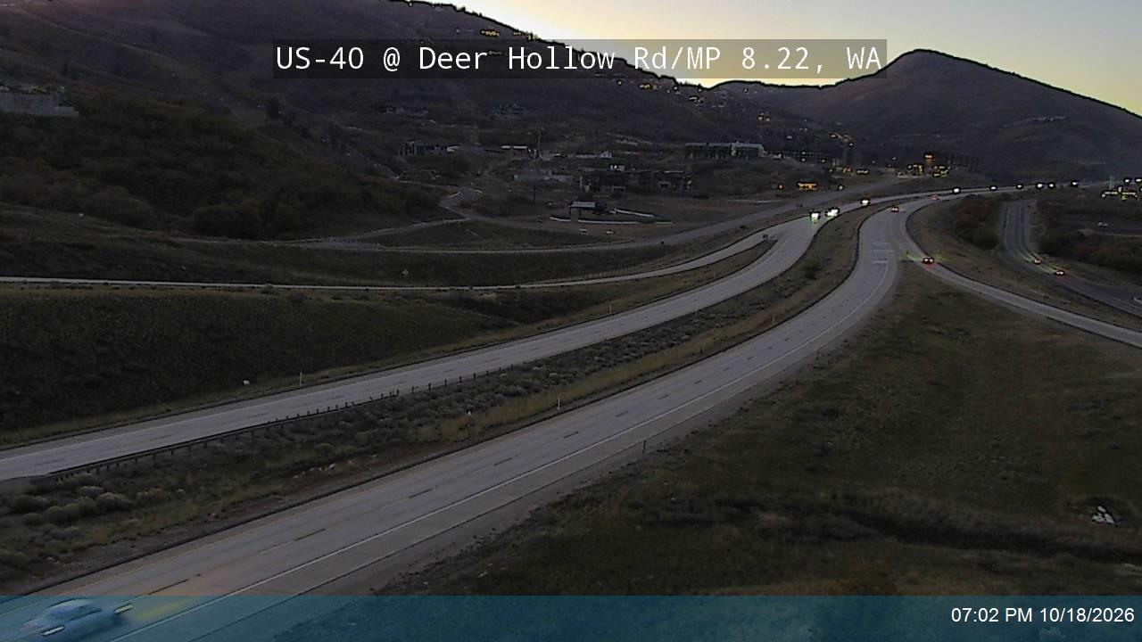 US-40 @ Deer Hollow Rd / SR-319 / MP 8.22, WA