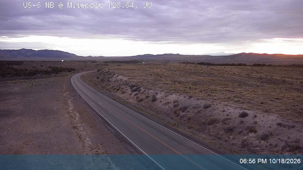 US-6 NB @ Milepost 126.6, JU