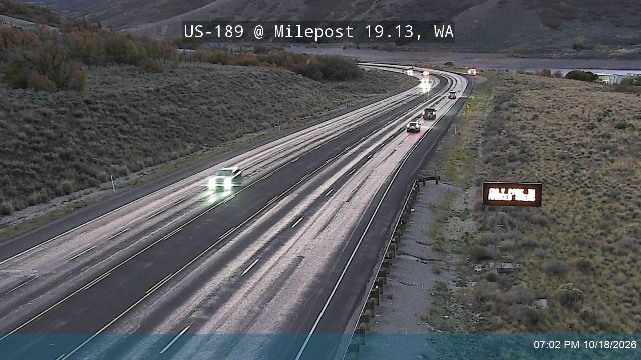 US-189 @ Milepost 19.13, WA