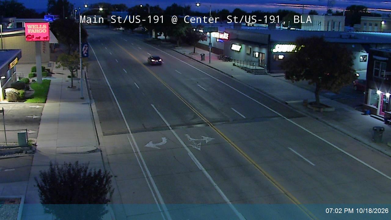 Main St / US-191 @ Center St / US-191, BLA