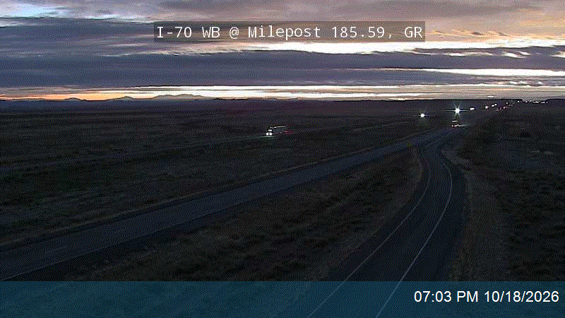 I-70 WB @ Milepost 185.59, GR