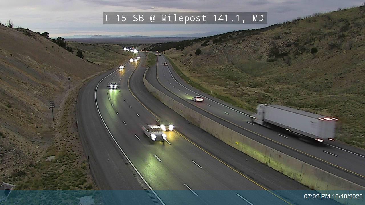 I-15 SB @ Milepost 141.1, MD