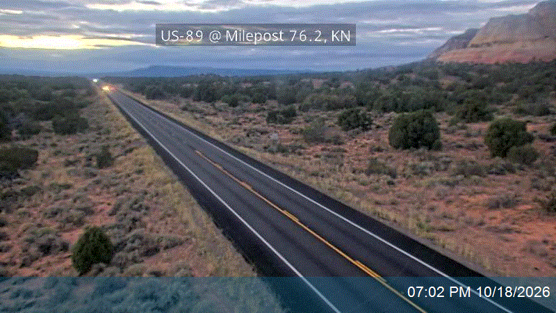 US-89 @ Milepost 76.2, KN