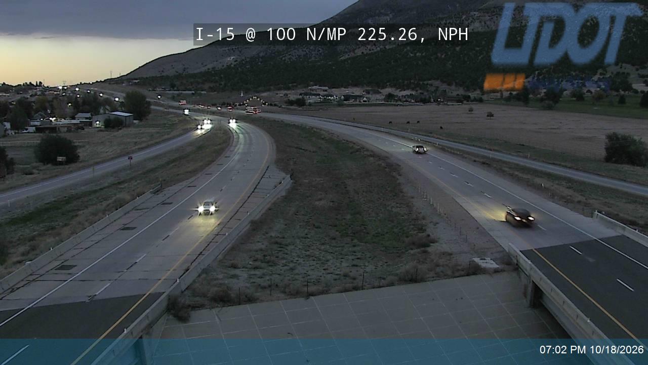 I-15 @ 100 N / SR-132 / MP 225.26, NPH