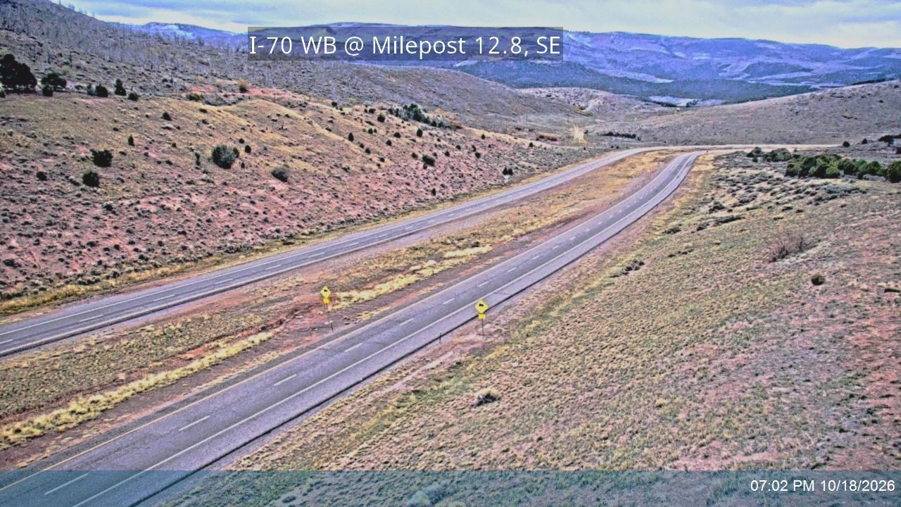 I-70 WB @ Milepost 12.8, SE