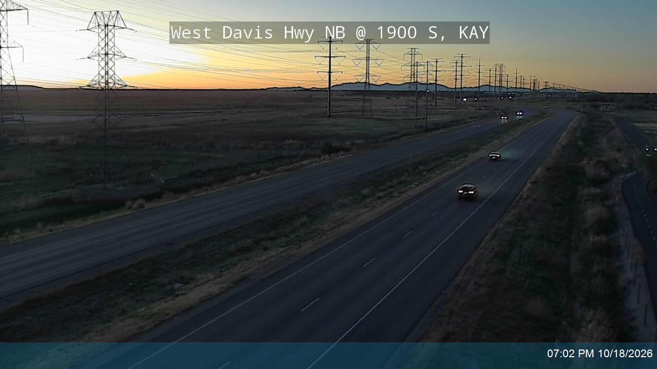 West Davis Hwy / SR-177 NB @ 1900 S / MP 4.87, KAY