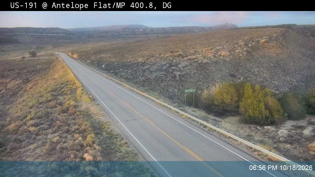 US-191 @ Antelope Flat / MP 400.8, DG