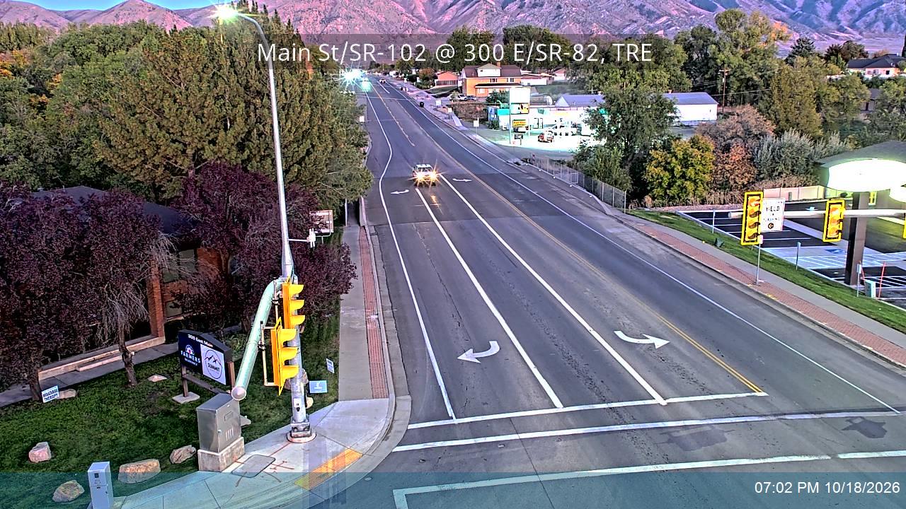 Main St / SR-102 @ 300 E / SR-82, TRE