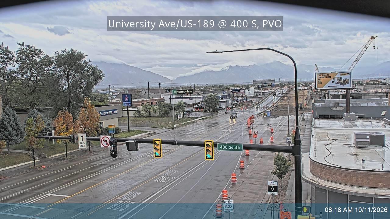 US Route 189 in Utah – Traffic right now: accidents, roadworks ...