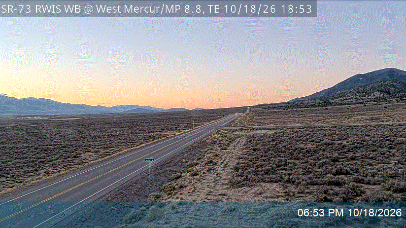 SR-73 RWIS WB @ West Mercur / MP 8.8, TE