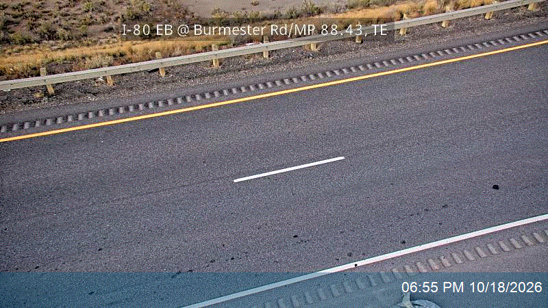 I-80 EB @ Burmester Rd / MP 88.43, TE