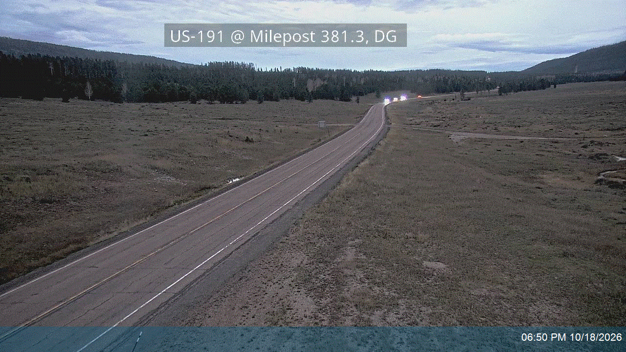 US-191 @ Milepost 380.82, DG