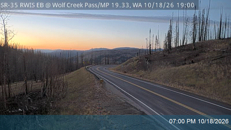 SR-35 RWIS EB @ Wolf Creek Pass / MP 19.33, WA