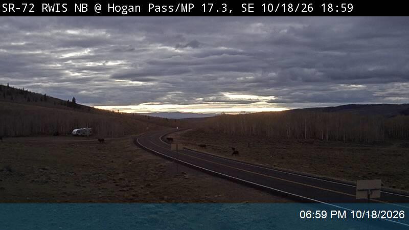 SR-72 RWIS NB @ Hogan Pass / MP 17.32, SE