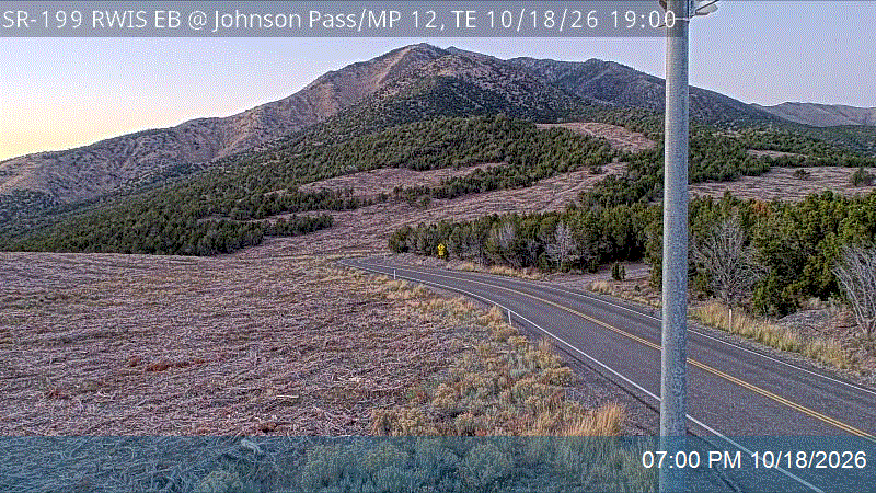 SR-199 RWIS EB @ Johnson Pass / MP 12, TE