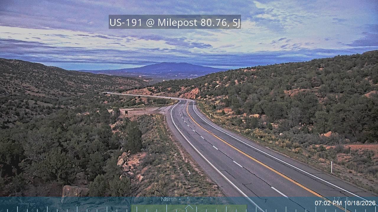 US-191 @ Milepost 80.76, SJ