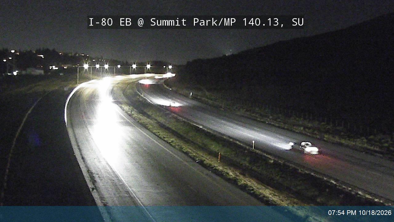I-80 EB @ Summit Park / MP 140.13, SU