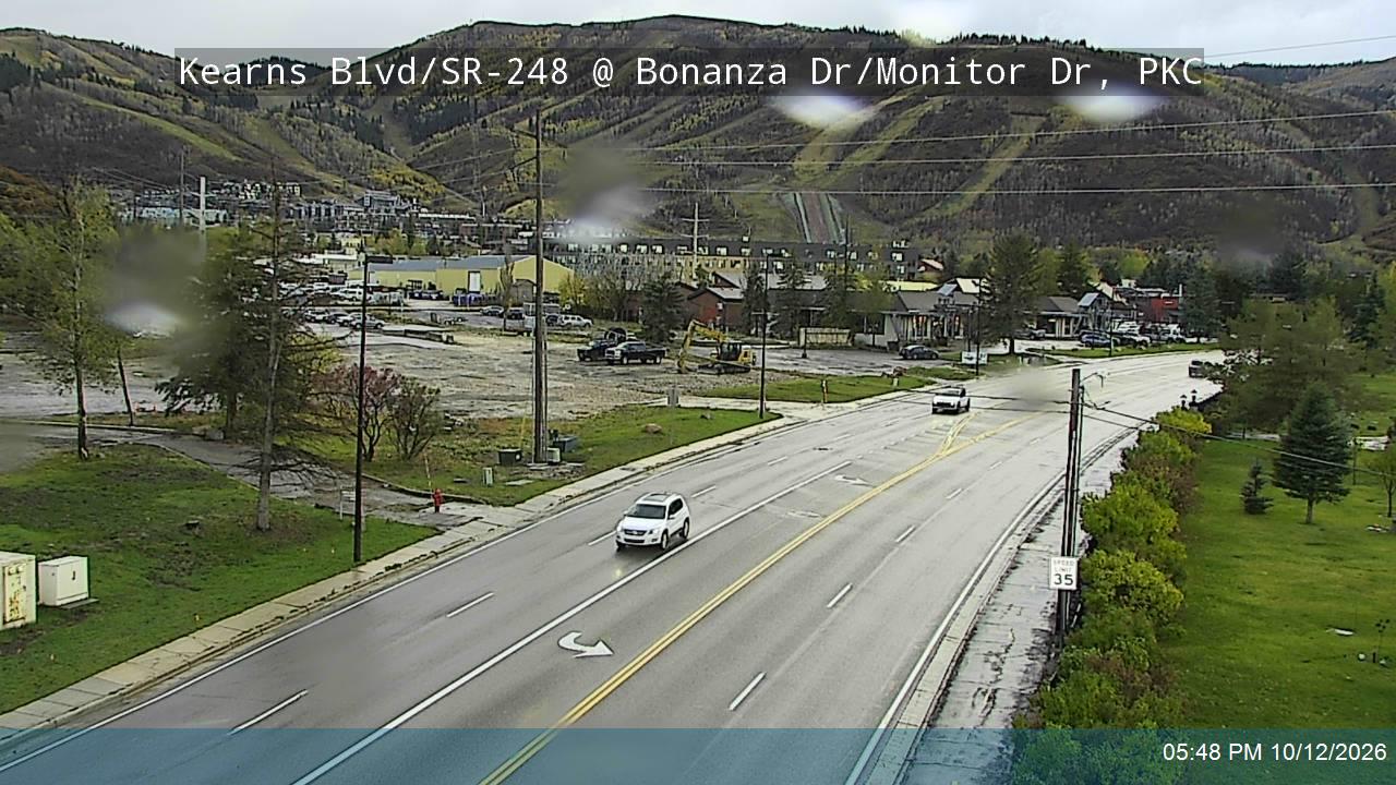 Kearns Blvd / SR-248 @ Bonanza Dr / Monitor Dr, PKC road camera