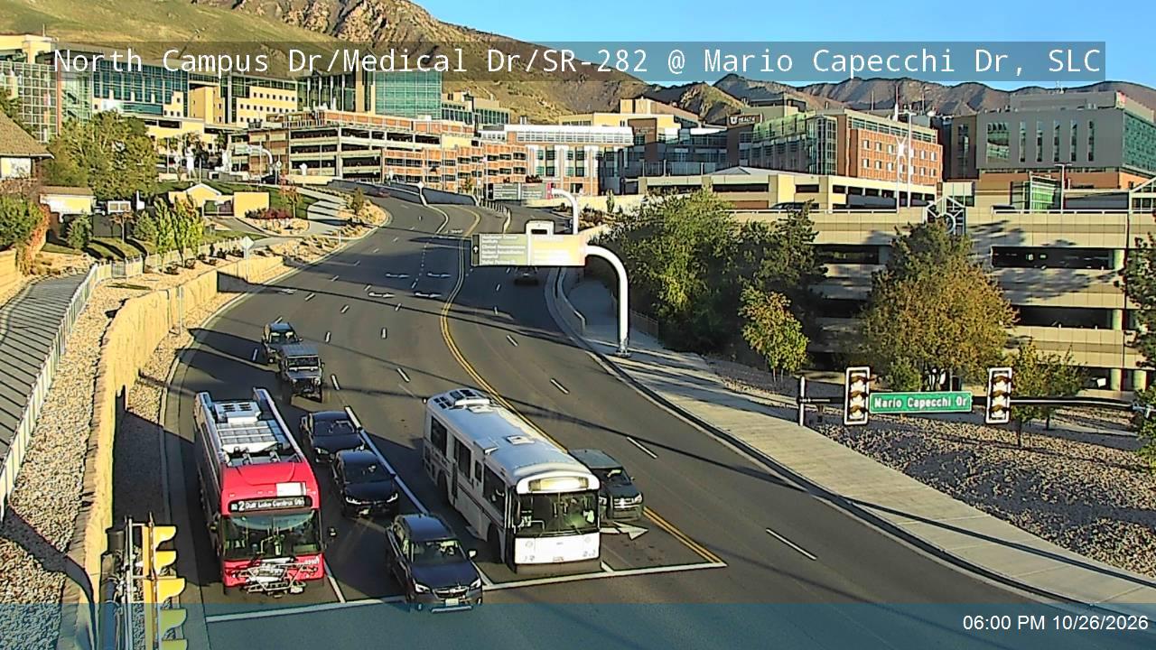 North Campus Dr / Medical Dr / SR-282 @  Mario Capecchi Dr / SR-282, SLC