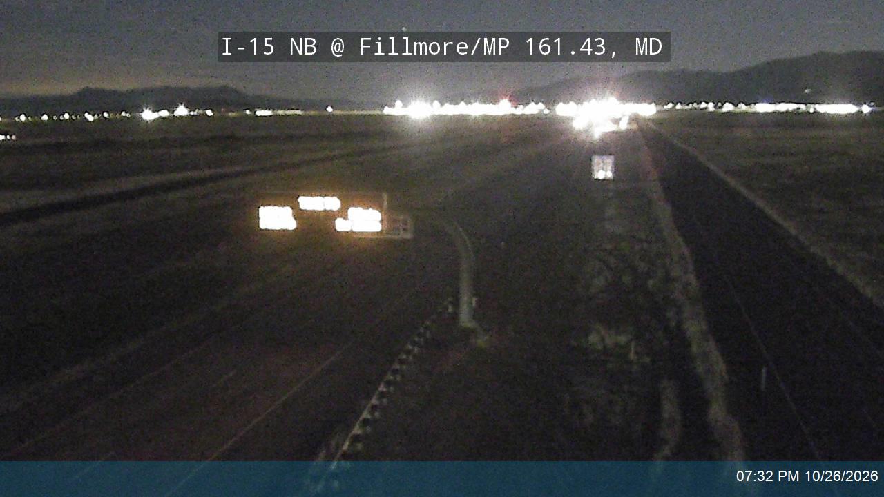 I-15 NB @ Fillmore / MP 161.43, MD