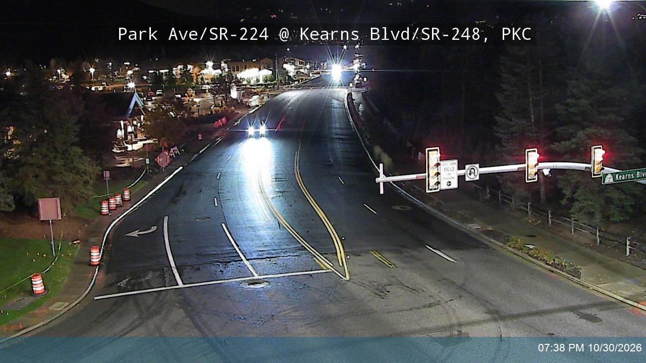 Park Ave / SR-224 @ Kearns Blvd / SR-248, PKC road camera