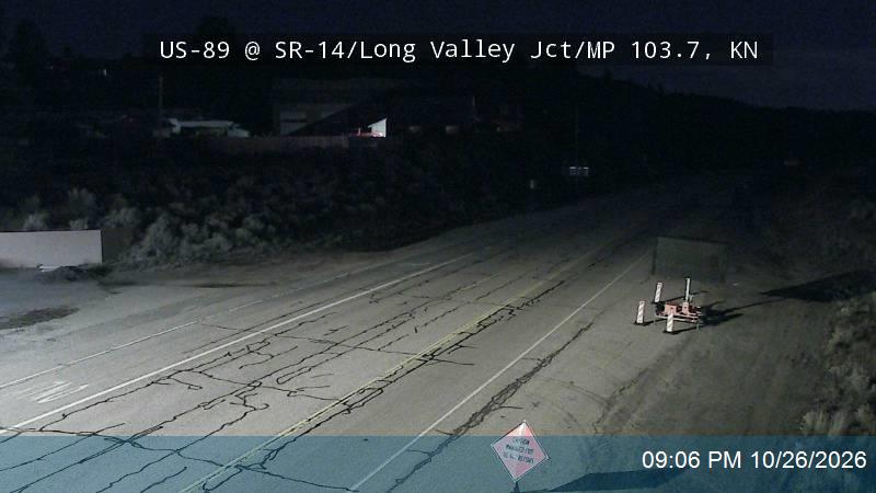 US-89 @ SR-14 / Long Valley Jct / MP 103.7, KN
