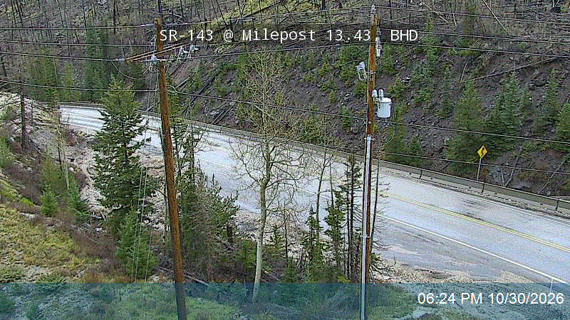 SR-143 @ Milepost 13.43, BHD road camera