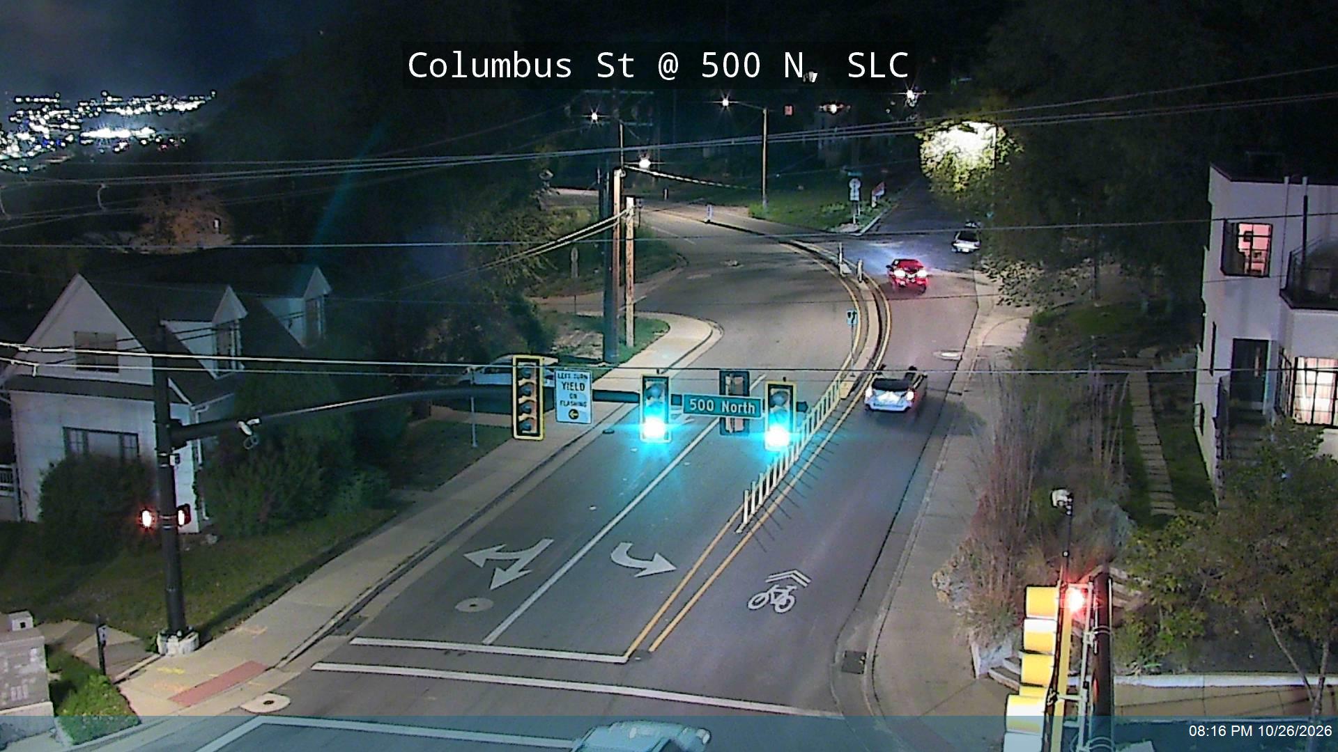 Columbus St / SR-186 @ 500 N, SLC