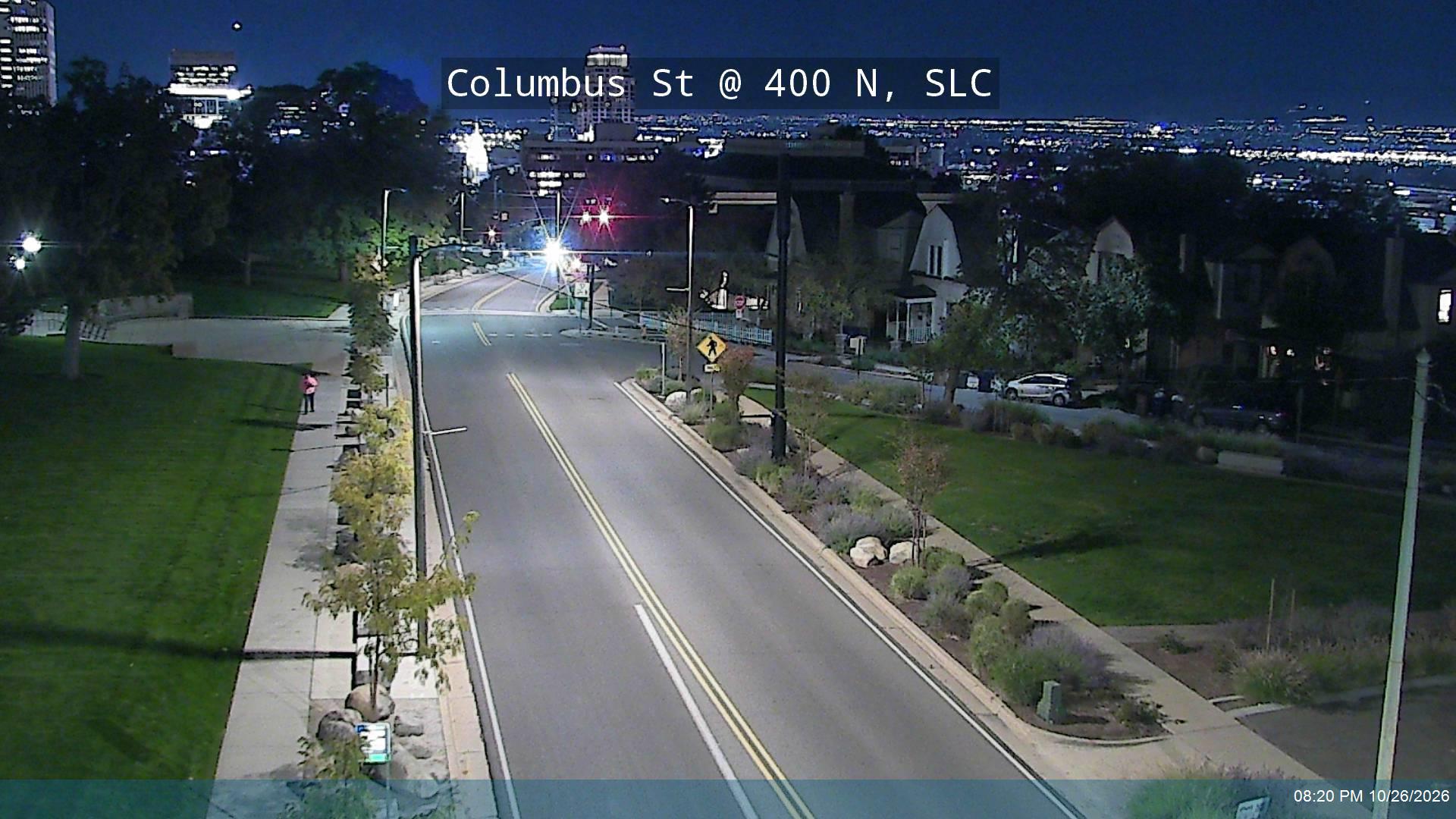 Columbus St / SR-186 @ 400 N / W Capitol St, SLC