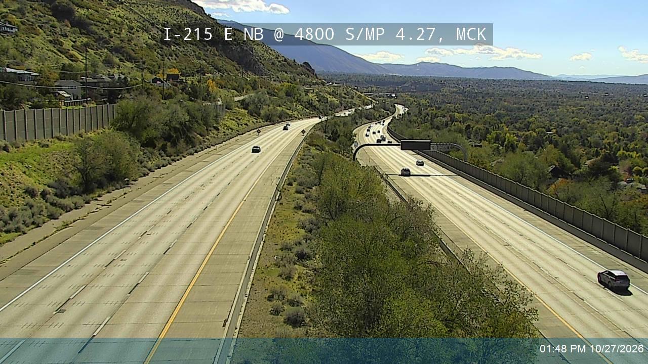I-215 E NB @ 4800 S / MP 4.27, MCK