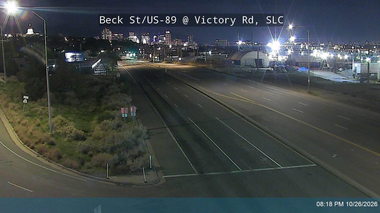 Beck St / US-89 @ Victory Rd / SR-186, SLC