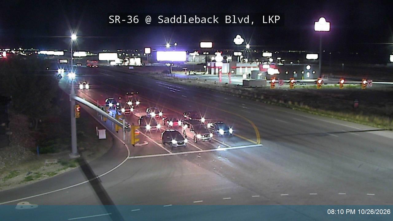SR-36 @ Saddleback Blvd, LKP