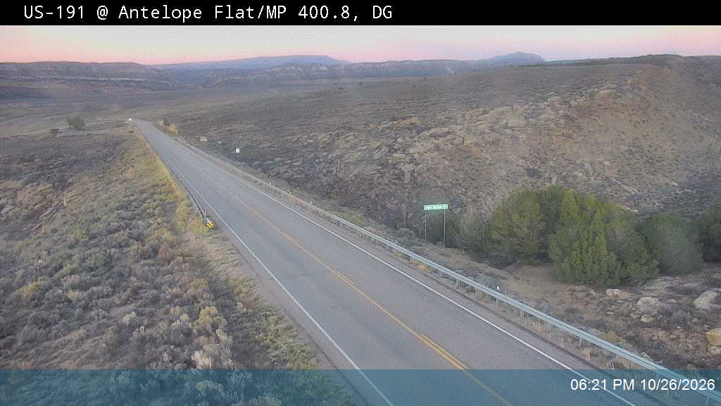 US-191 @ Antelope Flat / MP 400.8, DG