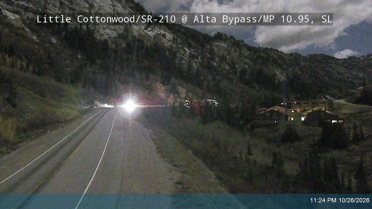 Little Cottonwood Rd / SR-210 EB @ Alta Bypass / MP 10.95, SL