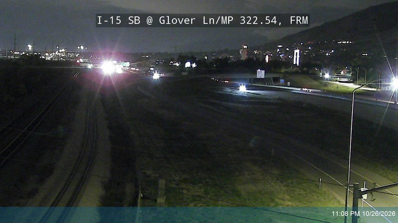 I-15 SB @ Glover Ln / MP 322.54, FRM