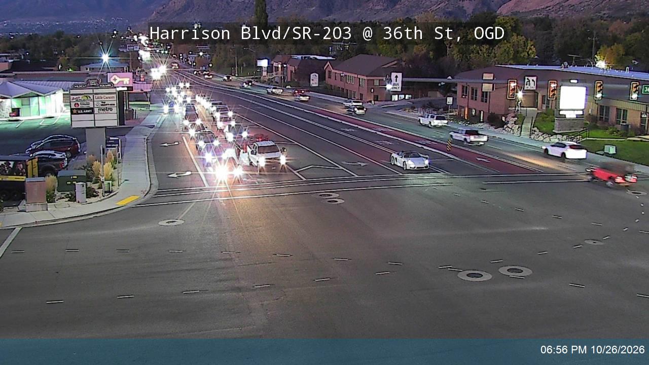 Harrison Blvd / Wildcat Way / SR-203 @ 36th St, OGD