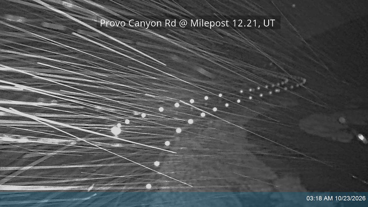 Provo Canyon Rd / US-189 @ Milepost 12.21, UT road camera
