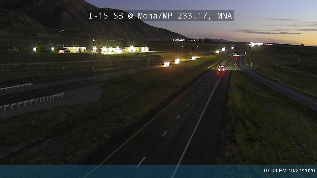 I-15 SB @ Mona / SR-54 / MP 233.17, MNA