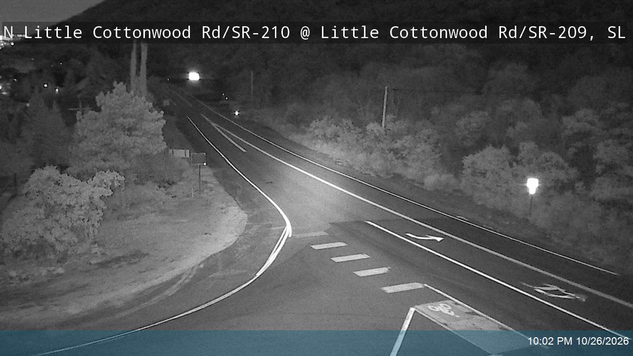 North Little Cottonwood Rd / Little Cottonwood Canyon Rd / SR-210 @ Little Cottonwood Rd / SR-209, SL