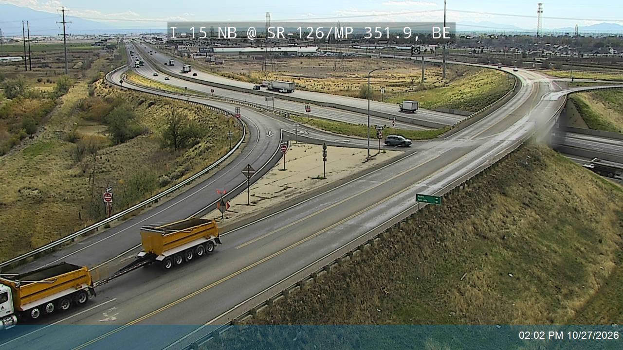 I-15 NB @ SR-126 / MP 351.9, BE