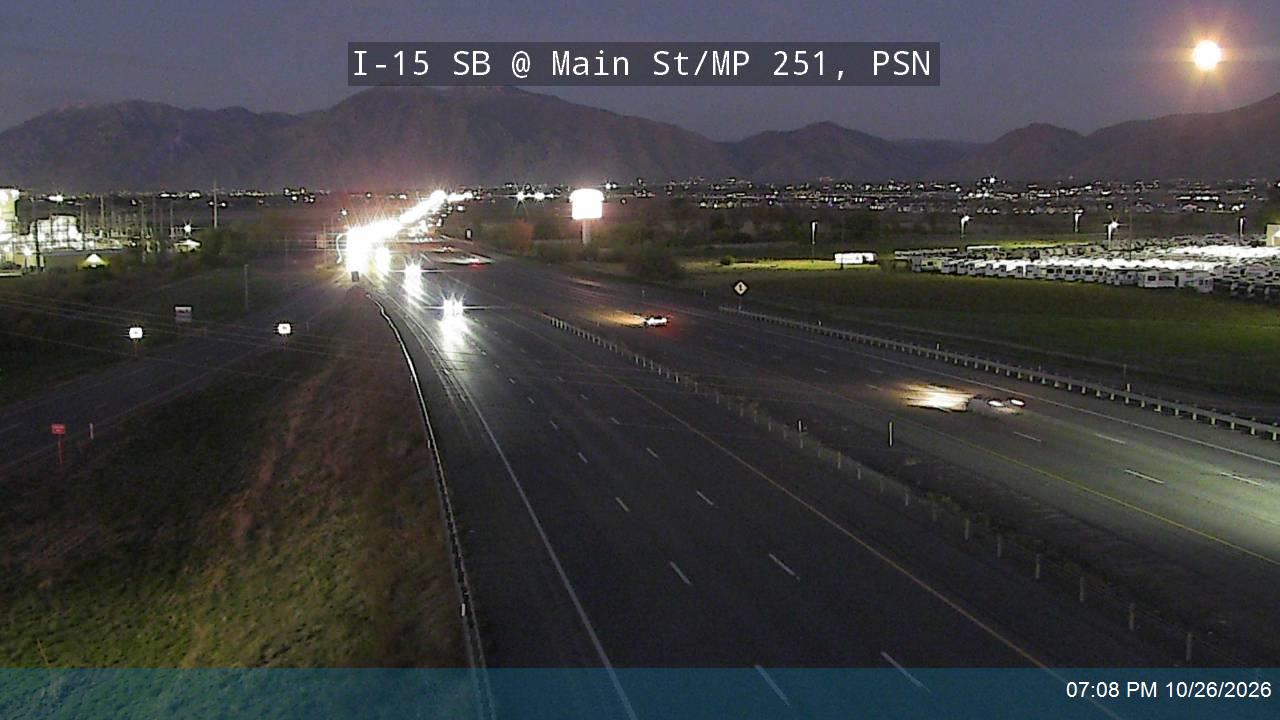 I-15 SB @ Main St / SR-115 / MP 251, PSN