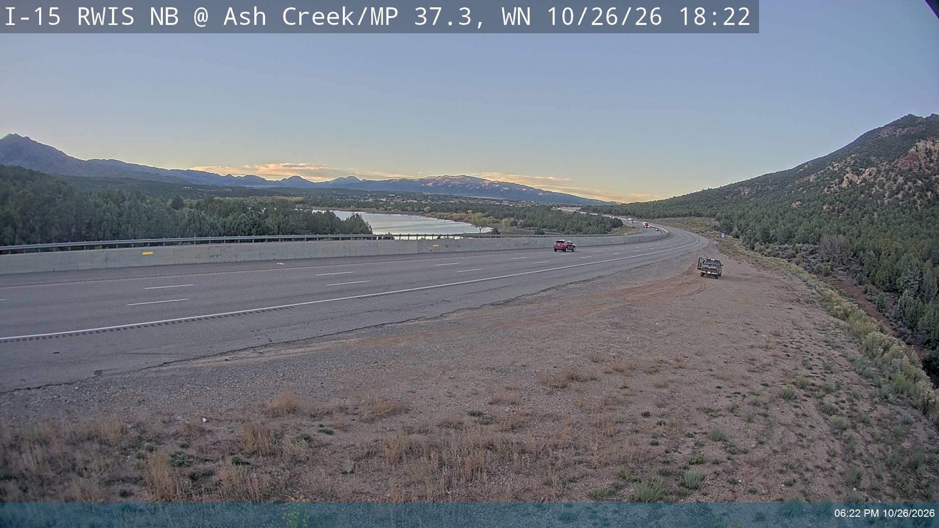 I-15 RWIS NB @ Ash Creek / MP 37.3, WN