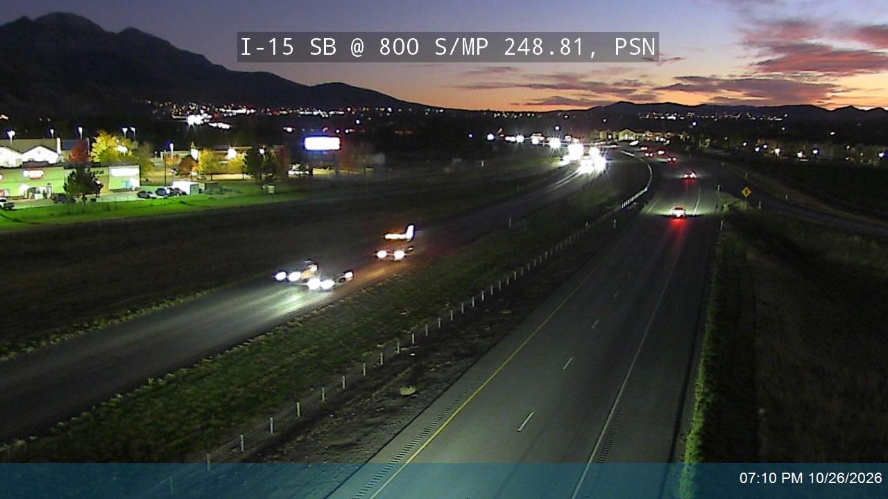 I-15 SB @ 800 S / SR-178 / MP 248.81, PSN
