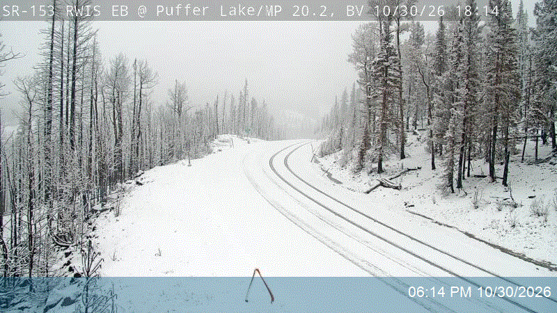 SR-153 RWIS EB @ Puffer Lake / MP 20.24, BV road camera